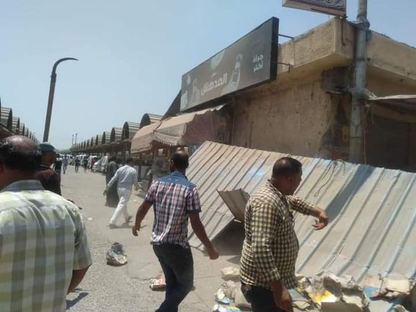 محافظ كفرالشيخ يتابع الحملات الموسعة لرفع وازالة الإشغالات بشوارع العاصمة