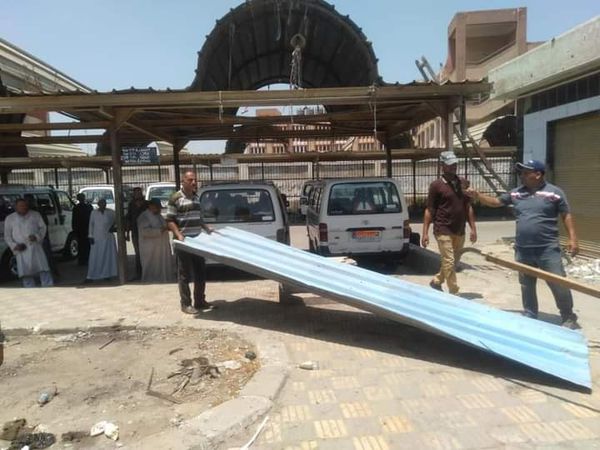 محافظ كفرالشيخ يتابع الحملات الموسعة لرفع وازالة الإشغالات بشوارع العاصمة