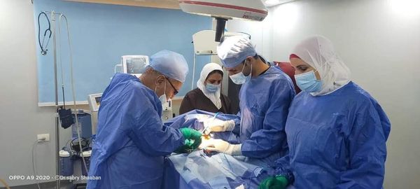 اجراء 96 عملية جراحية بمستشفي مطروح العام 