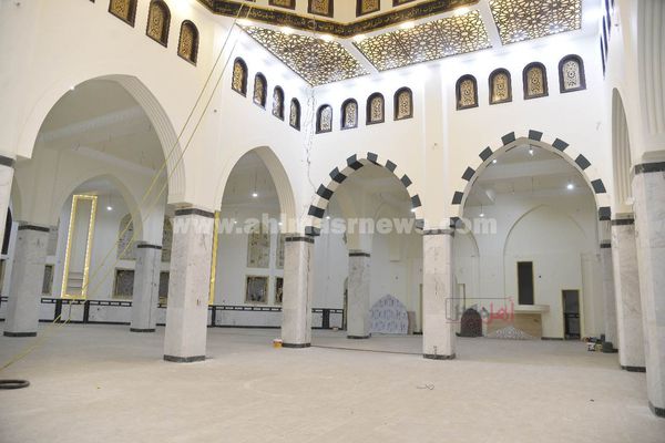 محافظ أسيوط يتفقد أعمال انشاء مسجد البقلي بحي غرب 