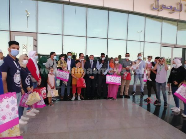 مطار أسيوط يستقبل حالات ليبيا 