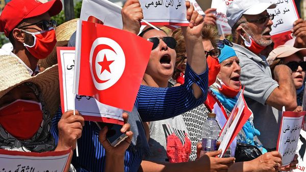 مظاهرات تونس