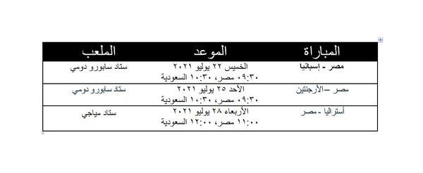 منتخب مصر الاولمبي