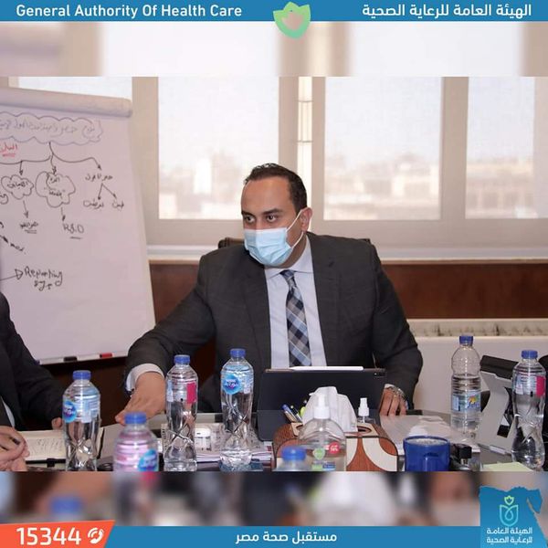الدكتور أحمد السبكي رئيس هيئة الرعاية الصحية 