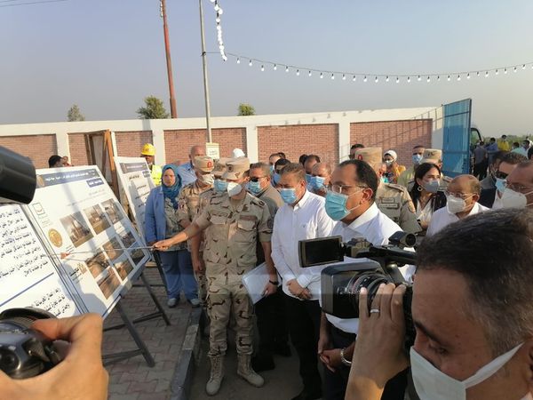 زيارة رئيس الوزراء لمحافظة المنوفية