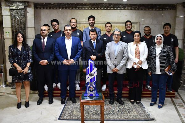 وزير الشباب والرياضة يعقد مؤتمر صحفي لعرض خطة الاتحاد المصري للألعاب الاليكترونية