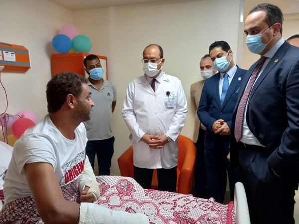  الجولة التفقدية لرئيس الهيئة لمحافظة الإسماعيلية