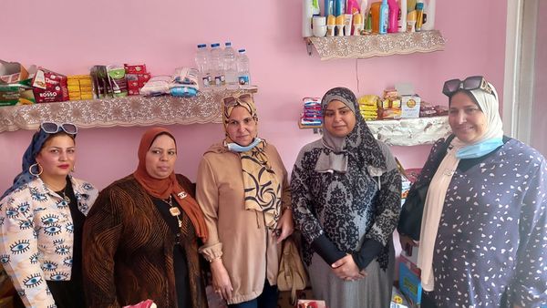 موظفات جمعية تنمية المشروعات الصغيرة ببورسعيد