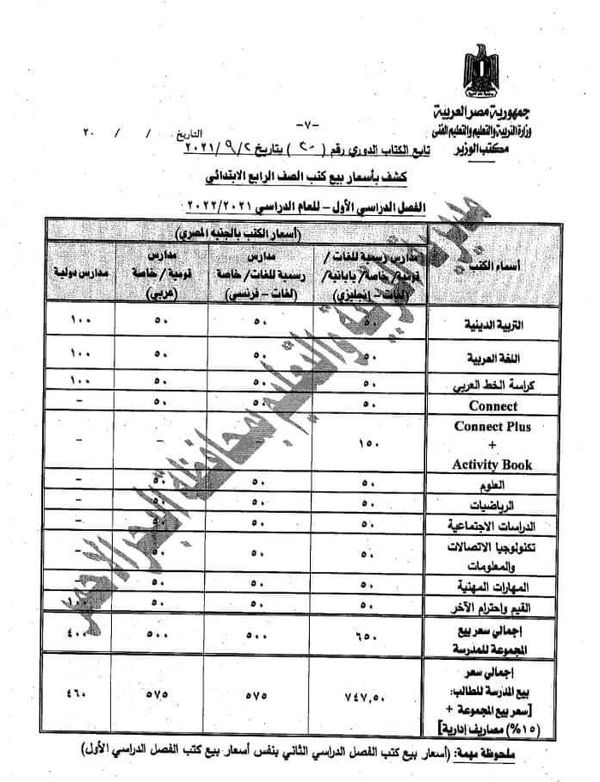 اسعار الكتب المطورة