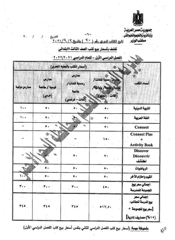 اسعار الكتب المطورة