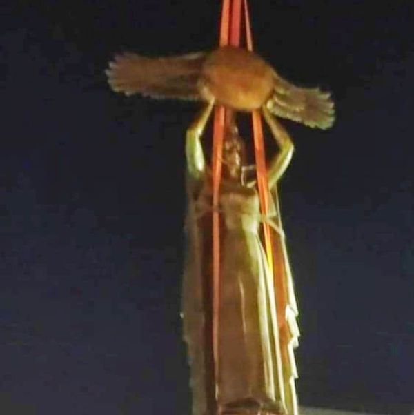التمثال الذى اثار غضب البورسعيدية