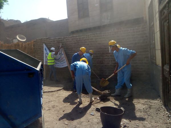 محافظة أسيوط تشارك في اليوم العالمي للنظافة