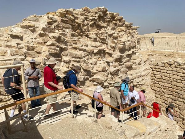 مشروع ترميم المقبرة الجنوبية للملك زوسر بسقارة