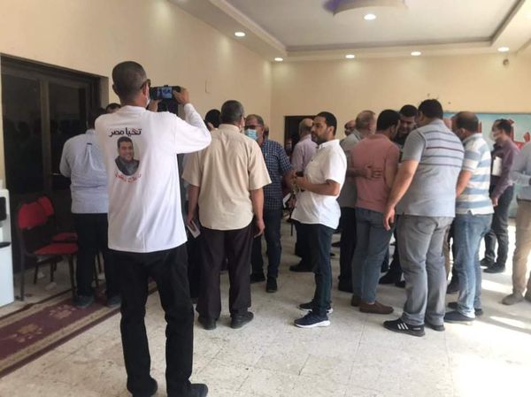 إقبال كثيف على انتخابات التجديد النصفى للنقابة الأطباء بكفر الشيخ