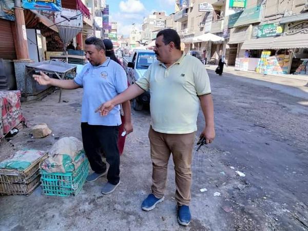 استمرار حملات الإشغالات اليومية بشوارع مدينة الحامول