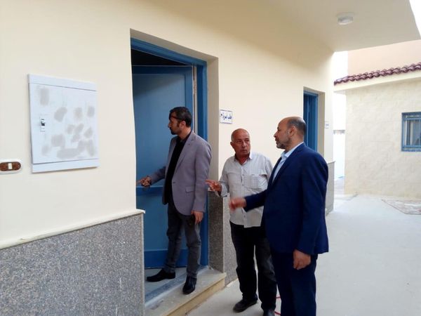 اعمال تطوير الوحدة الصحية بقرية النصر بمطروح