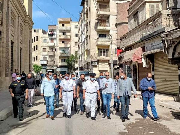 تحرير ١٣٧٣ محضر ضمن حملة مكبرة لإزالة الإشغالات بشوارع مدينة دسوق
