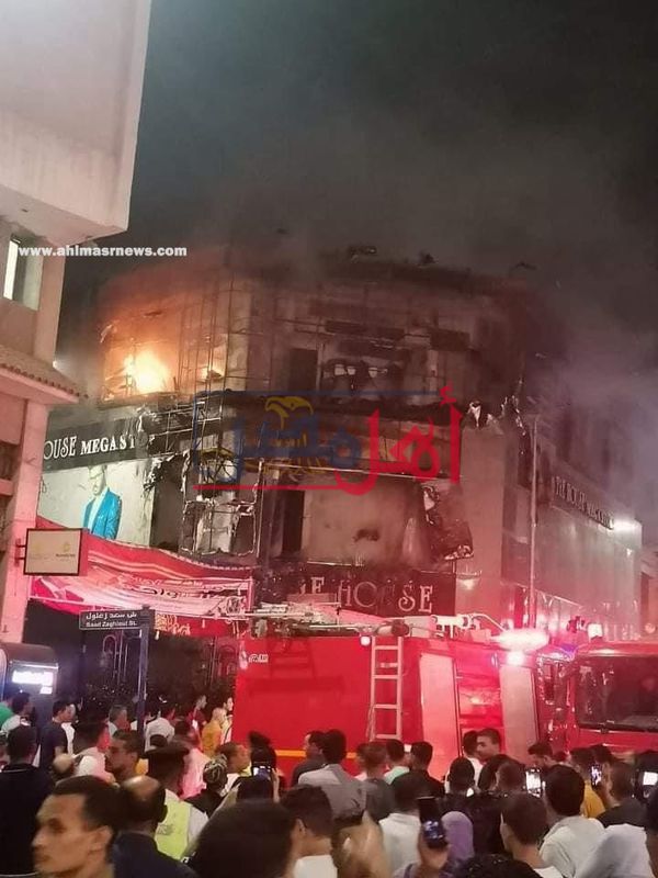 حريق بمول شهير في دمنهور