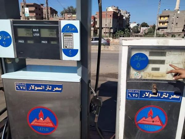 حملات لإزالة الإشغالات و متابعة أرصدة الوقود بالمحطات بمدينة الحامول