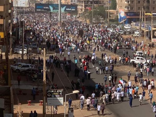مظاهرات في السودان 