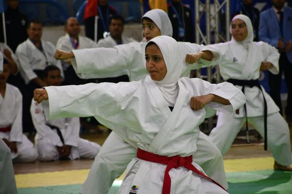 وزير الرياضة يفتتح كأس القارات للكاراتيه التقليدي
