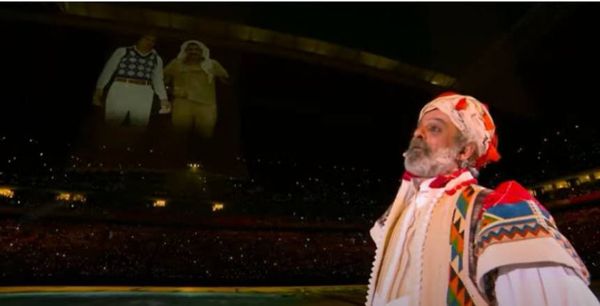 ظهور الراحل سعيد صالح في افتتاح كأس العرب