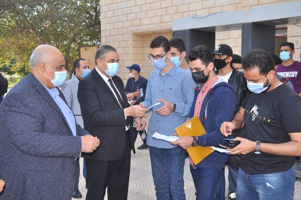 لليوم الرابع على التوالى... جامعة كفرالشيخ تواصل تطبيق قرار منع دخول الطلاب والعاملين  بدون تلقي اللقاح 