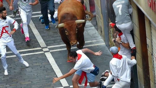 مقتل شخص دهسًا في مهرجان لمطاردة الثيران