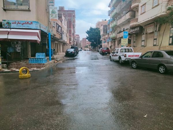 امطار خفيفة علي مرسي مطروح والساحل الشمالي  