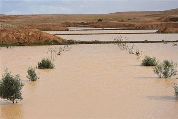 امطار غزيرة علي مرسي مطروح والساحل الشمالي  