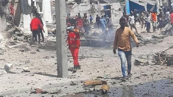 تفجير قافلة في الصومال