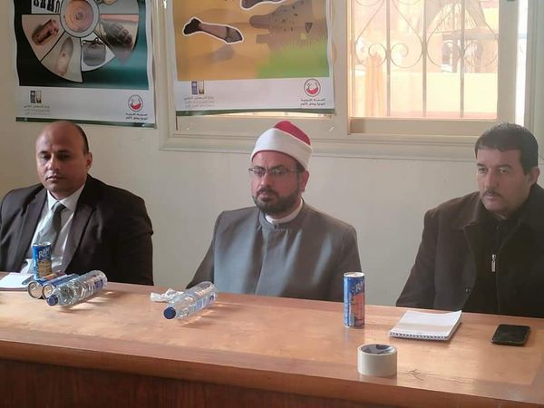 لقاء لائمة العلمين للحديث حول جهود الدولة في ازالة الألغام ودعم المعوقين  