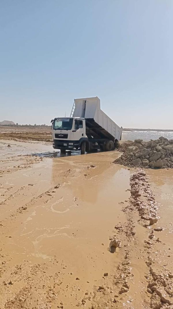 تدعيم جسر بهي الدين بسيوة 