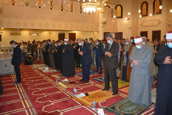 افتتاح مسجد المنسى بشبين القناطر 