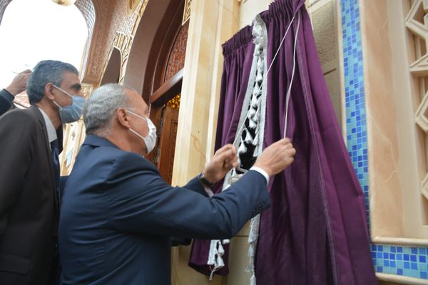 افتتاح مسجد المنسى بشبين القناطر 