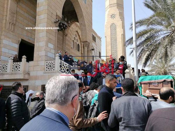 جنازة عبد الحي عبيد رئيس لجنة الشئون الخارجية بمجلس الشيوخ