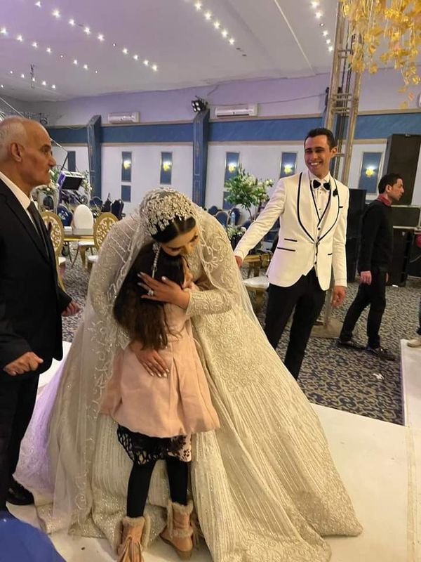 زفاف معلمة ببورسعيد