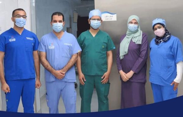 اطباء مستشفى النصر التخصصي ببورسعيد 