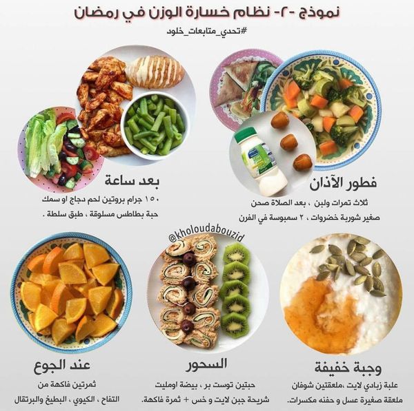 سعرات رمضان 