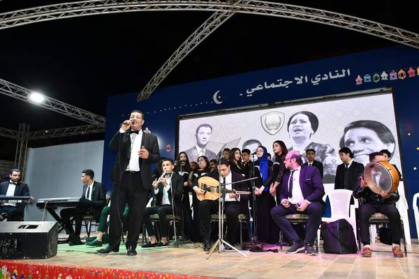 عروض فنية لفرقة ابو قير للموسيقي العربية في ليالي رمضان بمطروح