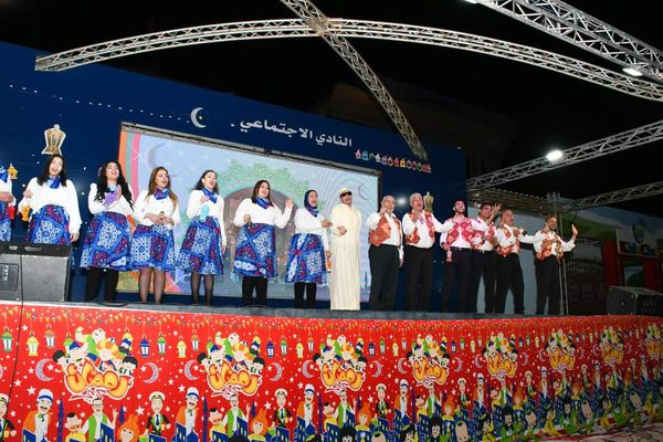 عروض لبوجي و طمطم في ليالي رمضان علي مسرح النادي الاجتماعي