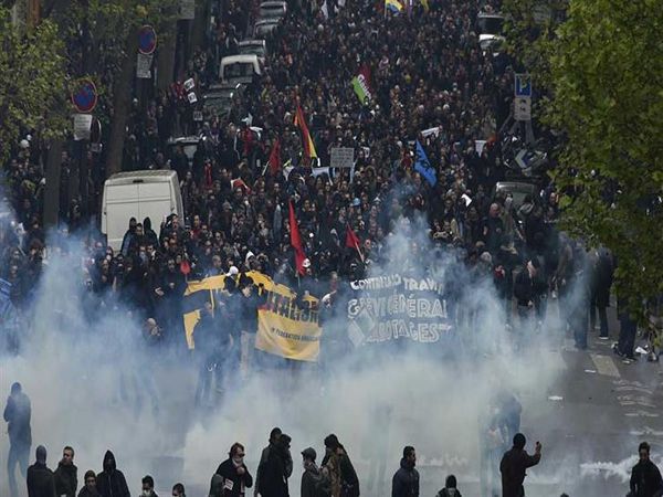 فرنسا مظاهرات  
