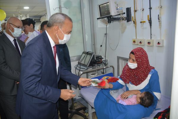 تقديم تهنئة للمرضى