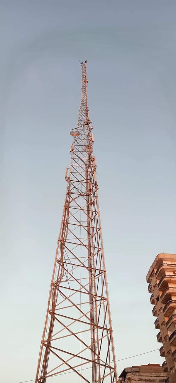 شاب يحاول الانتحار أعلى برج شبكة الاتصالات 