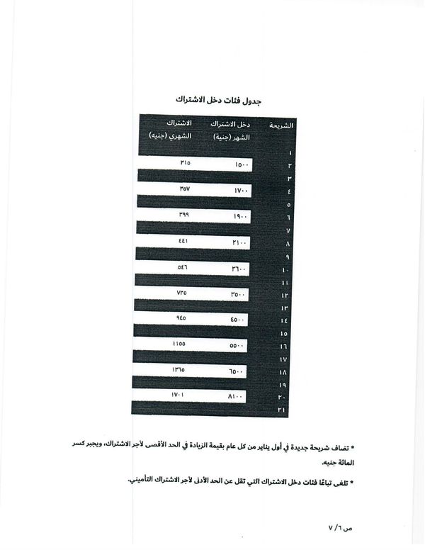  نظام التأمين على المصريين بالخارج