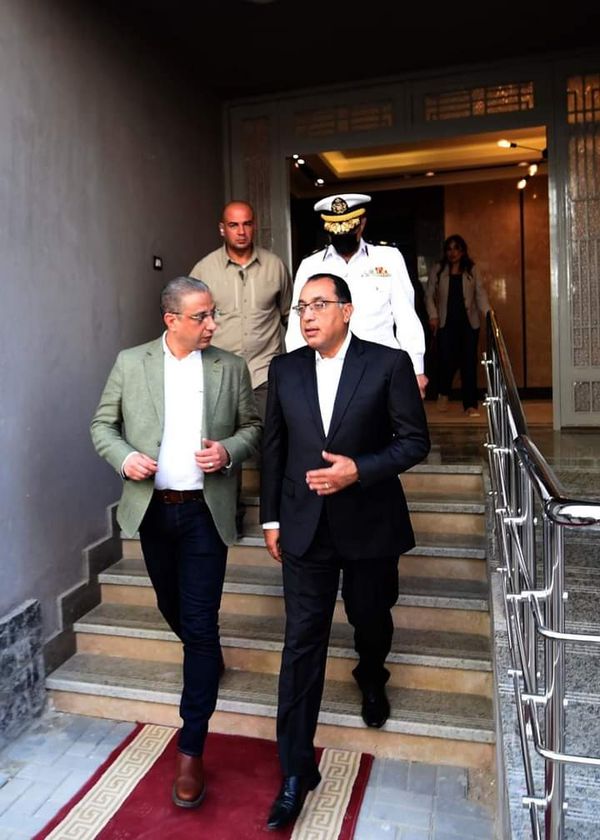 جانب من زيارة رئيس الوزراء لمحافظة الفيوم 