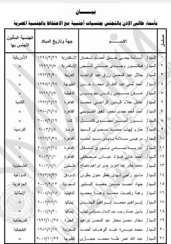 قرار وزير الداخلية 