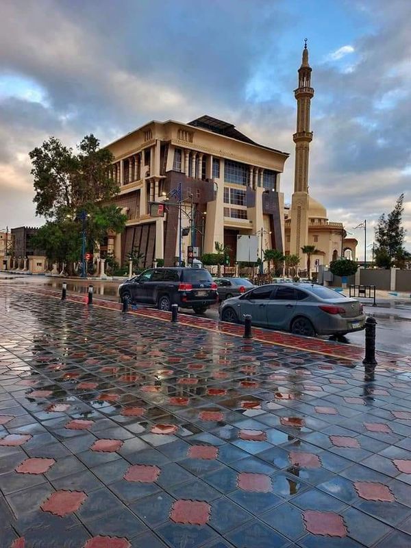 أمطار خفيفة تضرب مرسي مطروح والساحل الشمالي