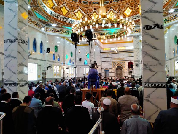 افتتاح مسجد عزبة 9بالدقهلية