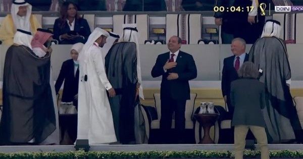 السيسي وأمير قطر